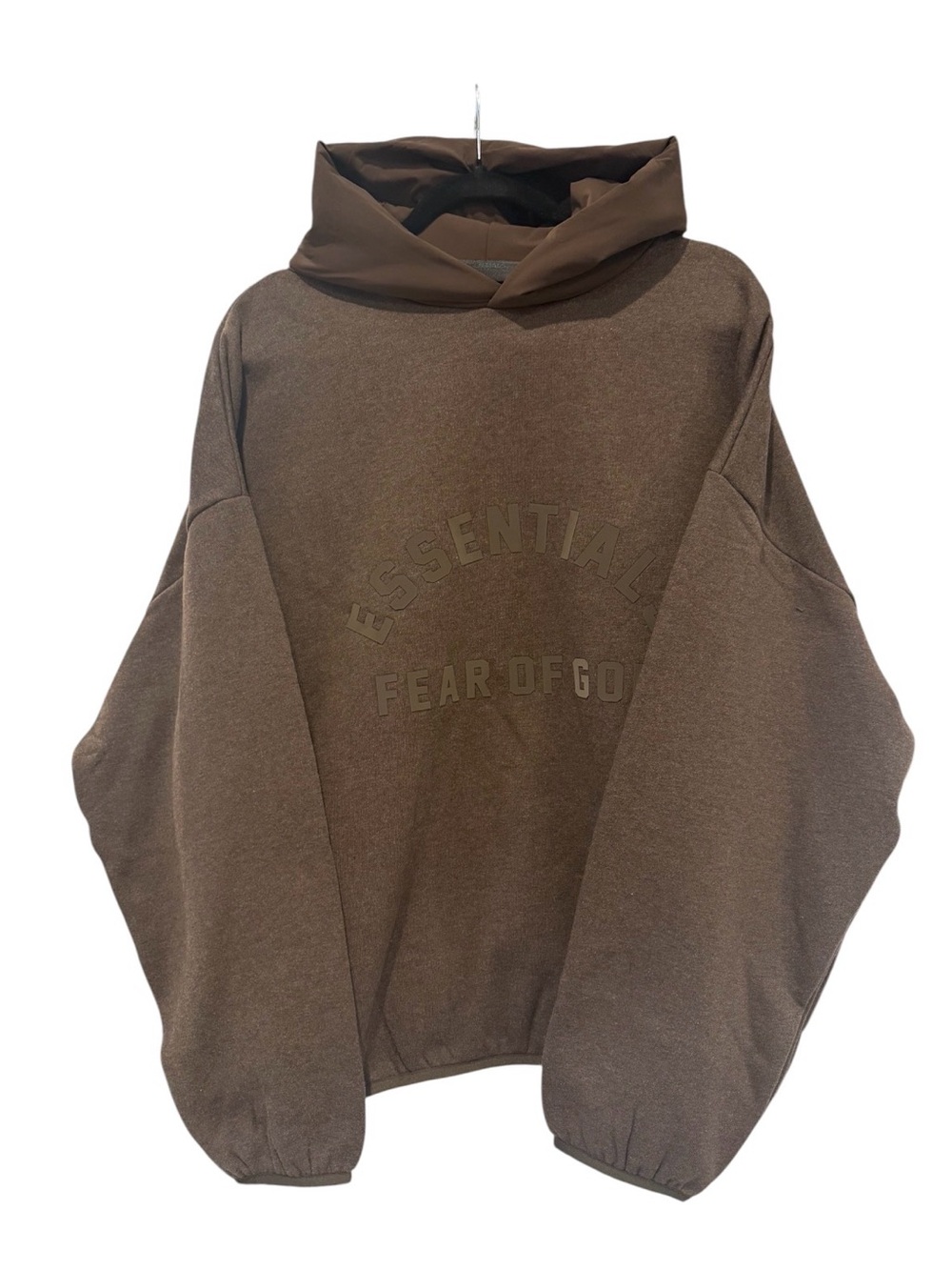 Fear of God Brown ESSENTIALS Pullover Hoodie